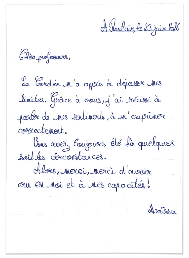 La Cordée lettres 3e juin 2026 3